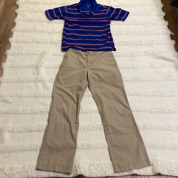 Polo Ralph Lauren khaki pants & shirt - Picture 5 of 16